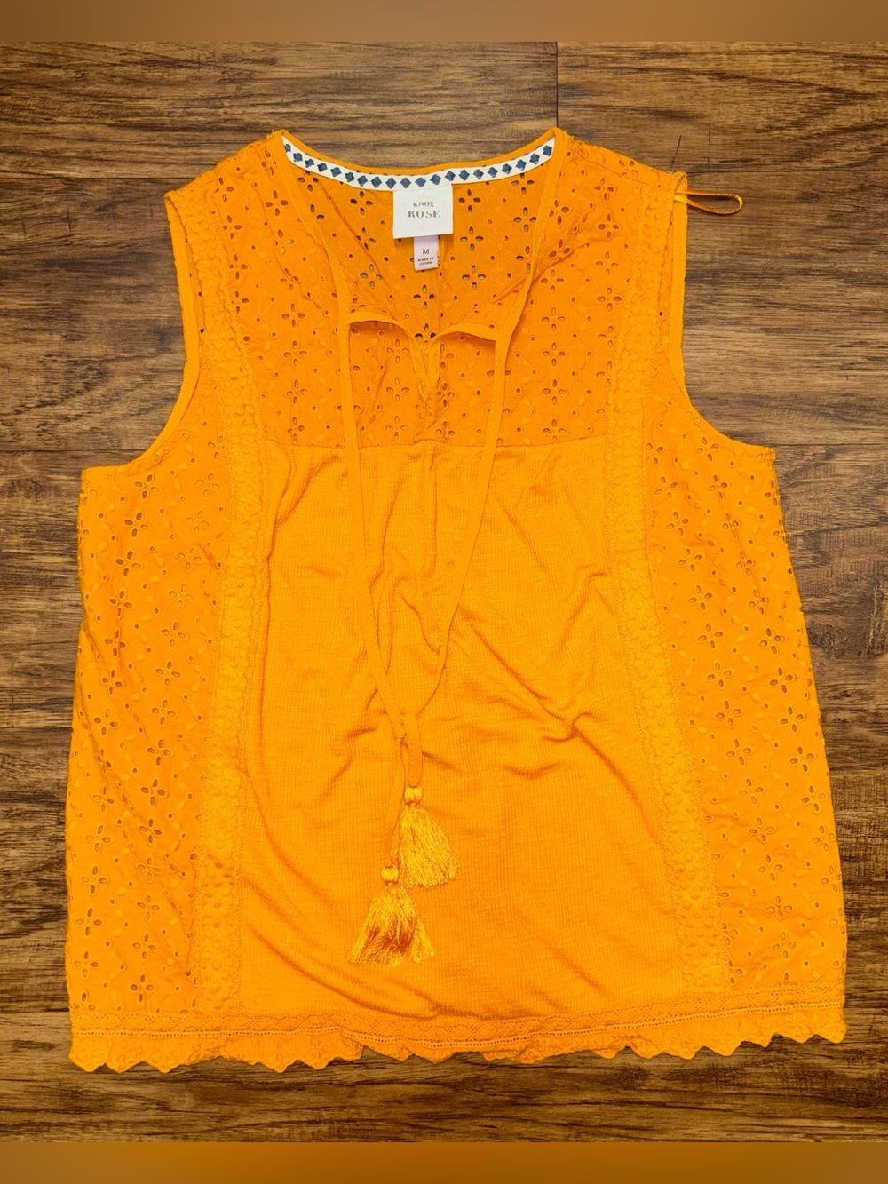 Knox Rose Tank Blouse Size Medium